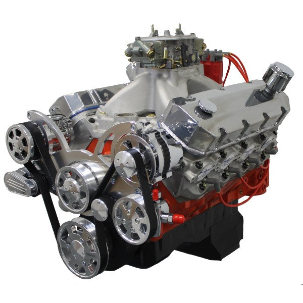 New BluePrint Big Block GM 598 c.i. Proseries Crate Engine - Dressed longblock w/ carb and pulley kit - PS5980CTC1K